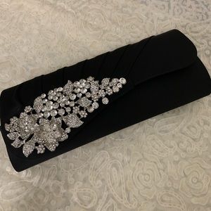 Crystal-Embellished Convertible Clutch